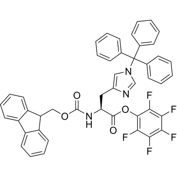 Nα-Fmoc-N(im)-trityl-L-histidine pentafluorophenyl ester 109434-24-4